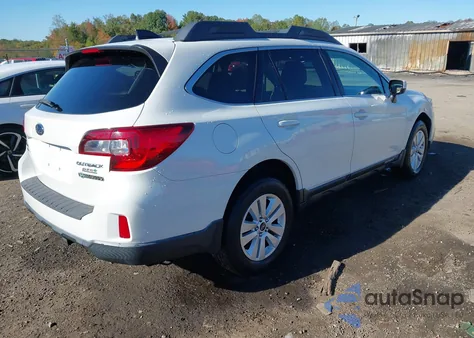 2017 Subaru Outback 2.5I Premium из США, поврежденный, VIN 4S4BSADC9H3277992